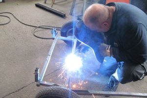 Finn – Devoti-Slipwagen auf Harbeck 300 SE – Trailer