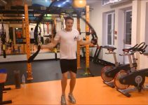 Wintertraining – Piotr Kula trainiert mit Battle-Ropes
