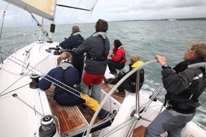 How to avoid a Chinese gybe when sailing downwind