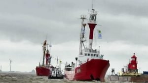 lighthouse ships ELBE 1 BJ 19...