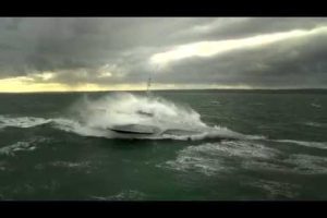 Ocean Eagle 43 – Trimaran Patrol Vessel Sea Trial