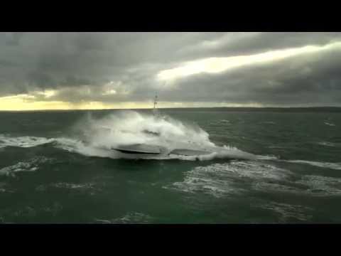 Ocean Eagle 43 – Trimaran Patrol Vessel Sea Trial