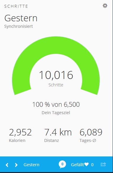 Fitnesstraining: 10.000 Schritte täglich