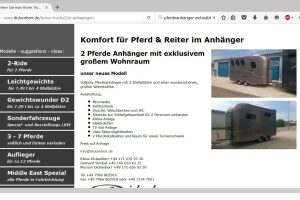 The ideal dinghy trailer with living area