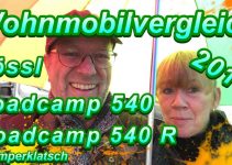 Pössl Roadcamp 540 R und Roadcamp 540 – welcher nun ? – Vergleich Wohnmobil Kastenwagen – Pössl 2019
