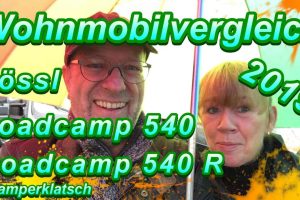 Pössl Roadcamp 540 R und Roadcamp 540 – welcher nun ? – Vergleich Wohnmobil Kastenwagen – Pössl 2019