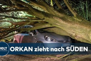 STURM SABINE: Orkan wirbelt Nord- und Westdeutschland durcheinander