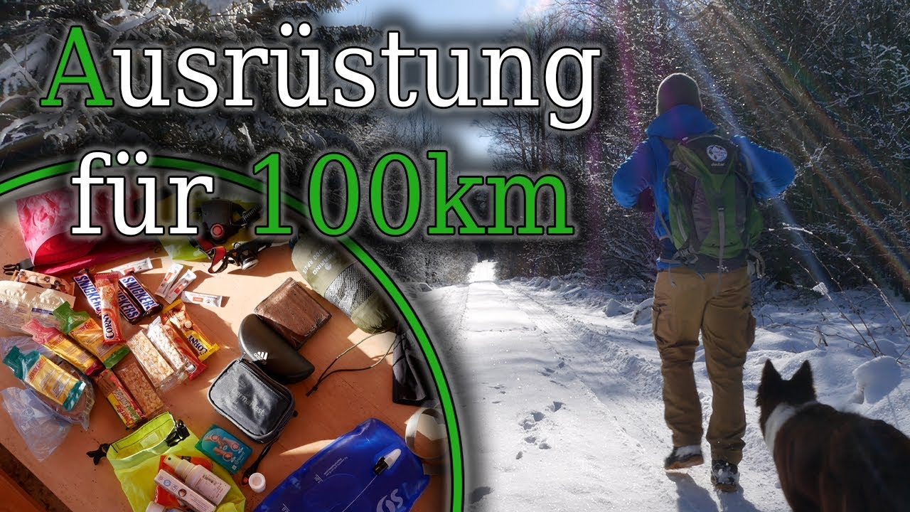 Megamarsch 100km in 24h – Teil 2 – Ausrüstung – Winter