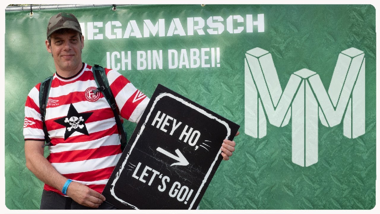 Megamarsch Düsseldorf ✪ 50 km in 12 Stunden am 06.07.2019 ✪ Ausrüstung, Wanderung und Resümee