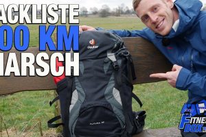 PACKLISTE für 100 km Märsche & Extremwanderungen // Rucksack für 100 km-Wanderung packen