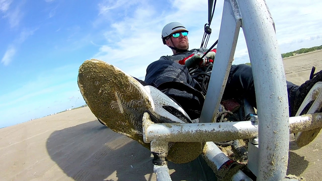 Landsailing at Fanø, june 2020