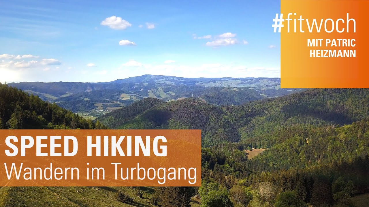 Speed Hiking – Wandern im Turbogang | #fitwoch mit Patric Heizmann | DAK-Gesundheit