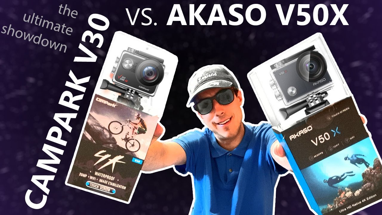 Campark V30 vs. Akaso V50X Ul...