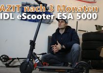 FAZIT nach 3 Monaten – LIDL eScooter ESA 5000