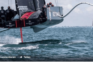 Ainslie segelt jetzt mit Bubble
