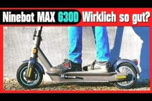 Ninebot G30D – E-Scooter – mit Strassenzulassung