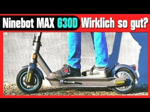 Ninebot G30D – E-Scooter – mit Strassenzulassung