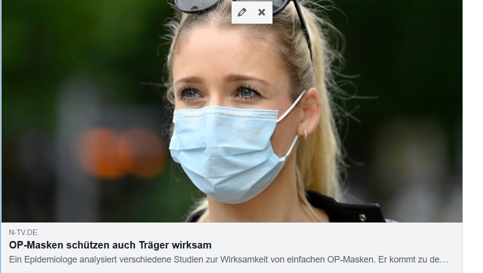 OP-Masken schützen auch den Träger wirksam