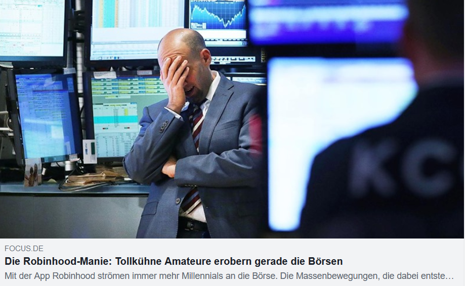 Börse – Die Robinhood-Manie