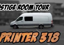 Rostiger Mercedes Sprinter 318 – Room Tour + Low Budget MX Ausbau