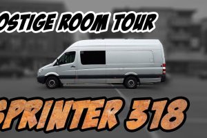 Rostiger Mercedes Sprinter 318 – Room Tour + Low Budget MX Ausbau