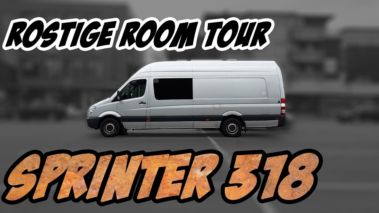 Rostiger Mercedes Sprinter 318 – Room Tour + Low Budget MX Ausbau