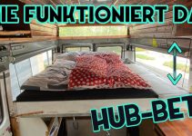 Wohnmobil – DIY – Hubbett