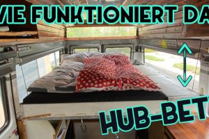 Wohnmobil – DIY – Hubbett