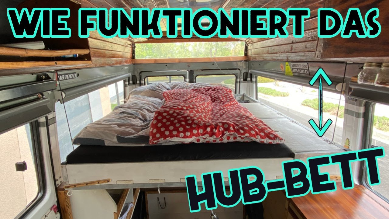 Wohnmobil – DIY – Hubbett