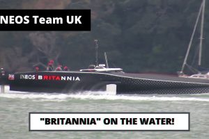 INEOS Team UK „Britannia“ Sea Testing 19th Oct 2020