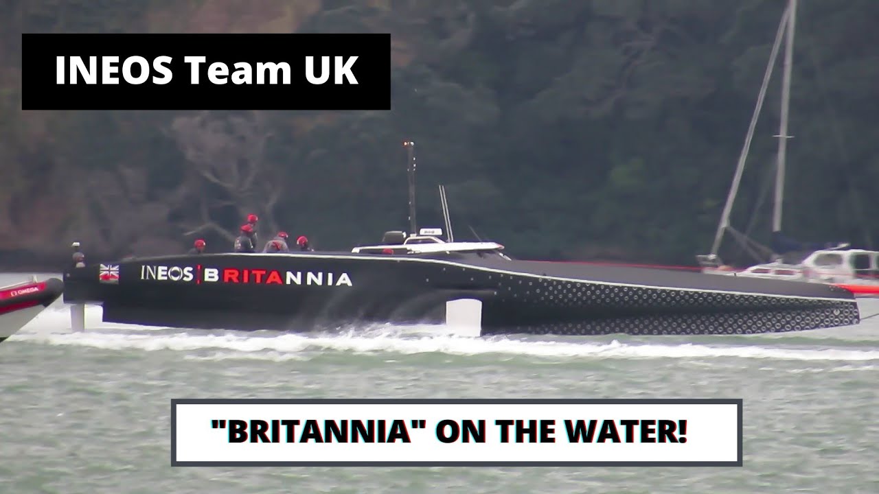 INEOS Team UK „Britannia“ Sea Testing 19th Oct 2020