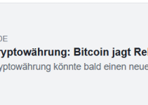 Bitcoin & Co –  da tut sich was
