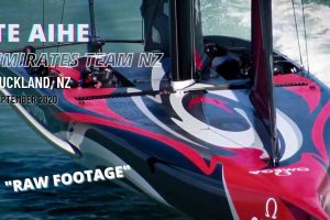 Team NZ „Te Aihe“ training – with some close up action