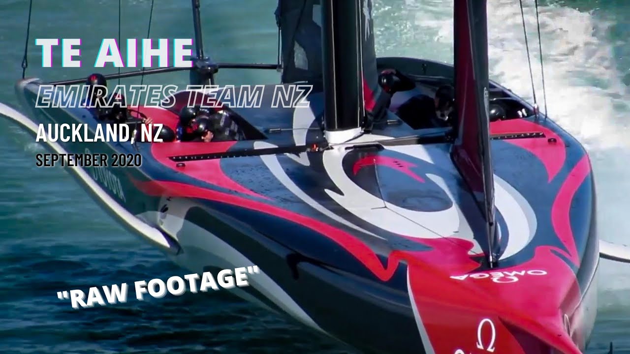 Team NZ Te Aihe training - ...