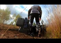 Motorradtour mit Zelt, Norddeutschland Offroad, über den TET von West nach Ost über Nord,