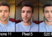 iPhone 11  –  Pixel 5  –  Samsung S20 FE