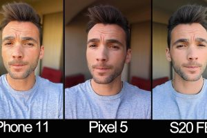 iPhone 11  –  Pixel 5  –  Samsung S20 FE