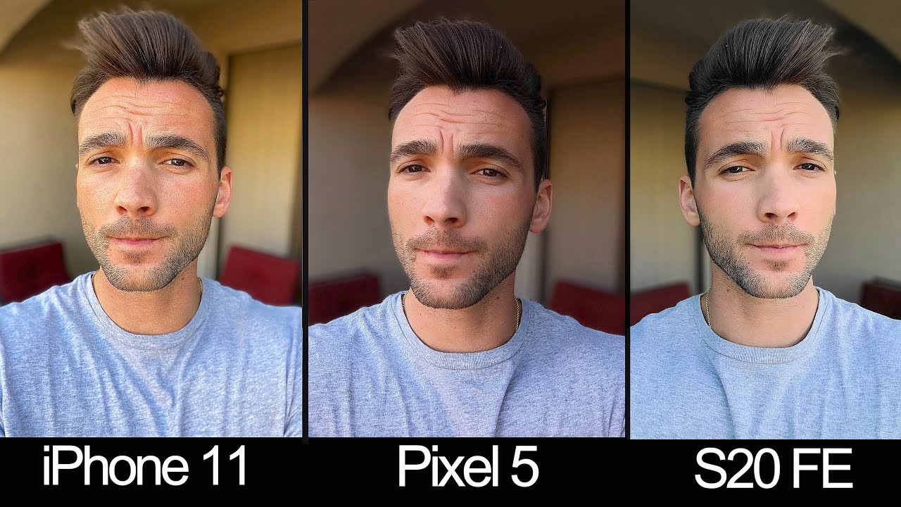 iPhone 11  -  Pixel 5  -  Sam...