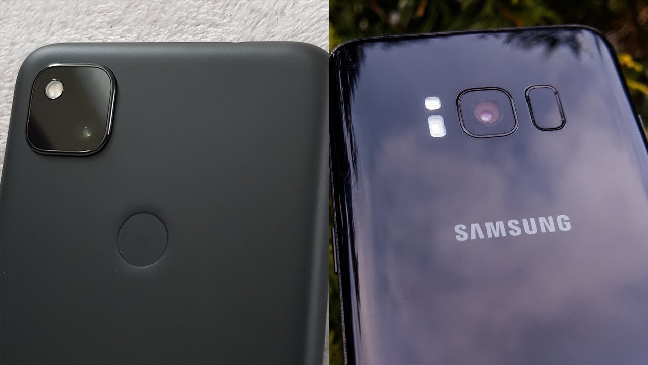 Samsung S8 vs Pixel 4a