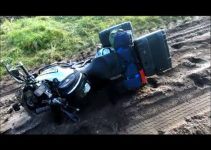 Teil 3, Motorradtour mit Zelt, Norddeutschland Offroad, TET