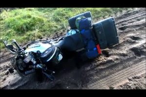 Teil 3, Motorradtour mit Zelt, Norddeutschland Offroad, TET