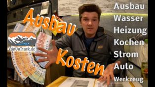Ausbaukosten eines DIY Camper...