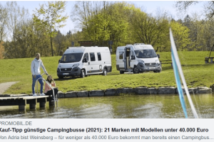 Campingbusse unter 40.000 EUR
