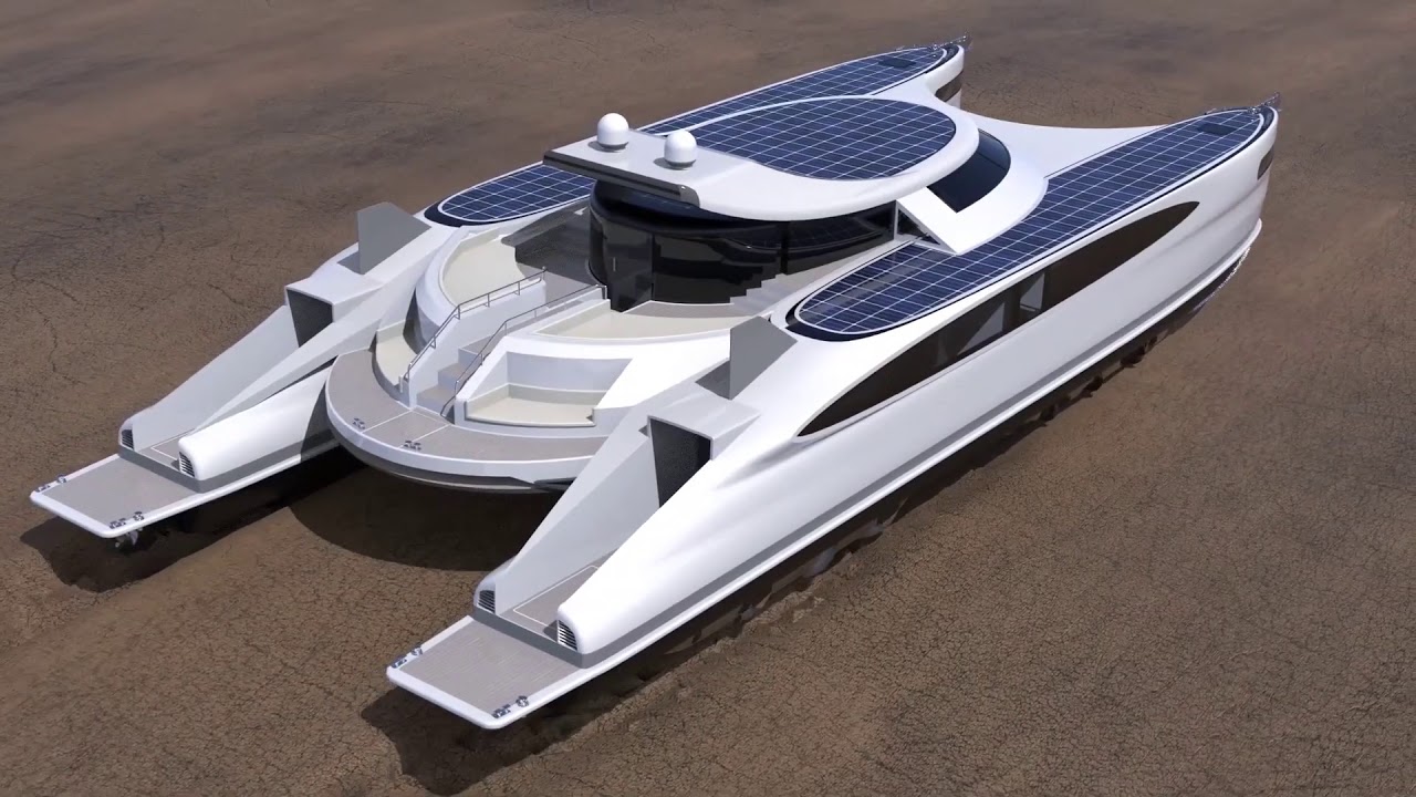 hybrid power yacht