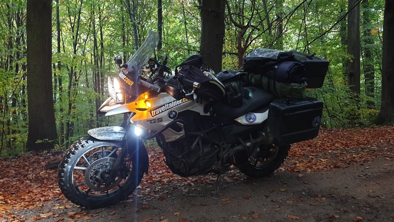 Teil 5, Motorradtour mit Zelt, Norddeutschland Offroad, TET, Ostholstein, Okt. 2020