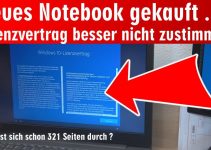 Neues Notebook gekauft ❓ Lizenzvertrag besser nicht zustimmen