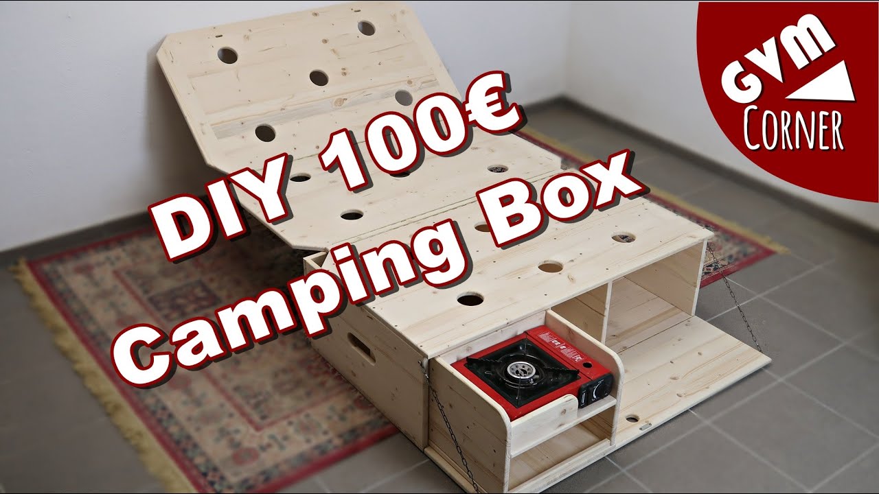 DIY 100€ Camping Box / Campingbox für unter 100 Euro