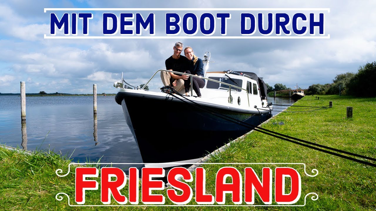 Mit dem Boot durch Friesland – NL