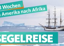 Mit dem Dreimaster durch die Antarktis segeln