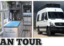 VAN TOUR – Tiny House with Amazing SHOWER!